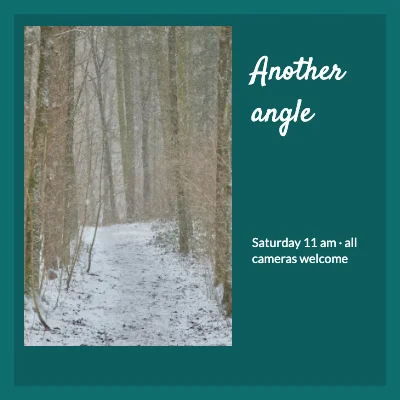 Another angle · weekend postcard