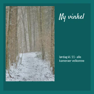 En annen vinkel · helgepostkort