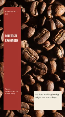 Din första bryggnotis · Typband