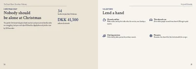 Pages 24–25 of Parish magazine – 32 pages