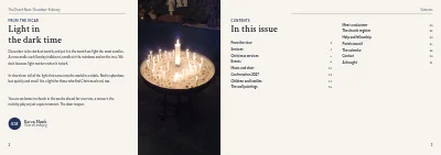Pages 2–3 of Parish magazine – 32 pages