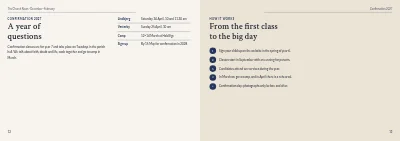 Pages 12–13 of Parish magazine – 32 pages