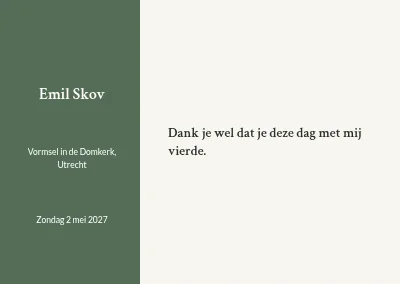 Thanks from Roskilde