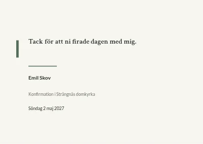 Thanks from Roskilde