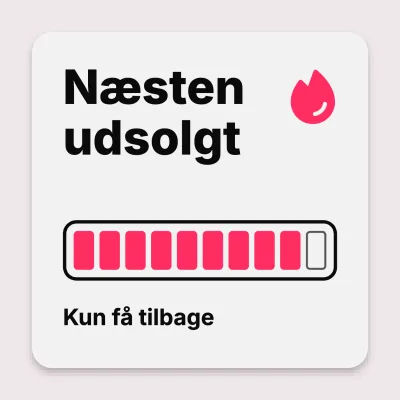 Næsten udsolgt-måleren