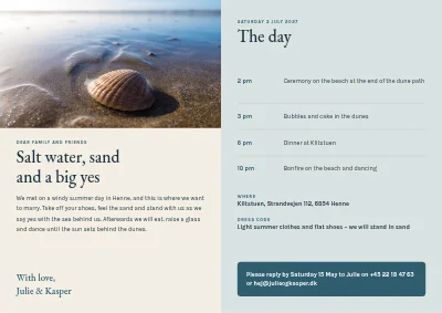 Pagina 2 di Beach wedding by the North Sea