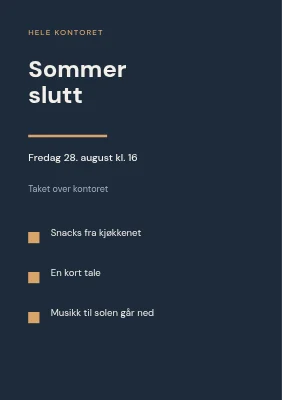 Sommerslutt