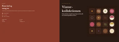 Omslag af Kollektion for chokolademager – 8 sider