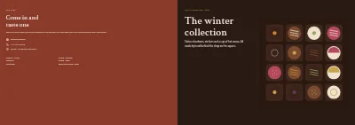 Cover of Collection for a chocolatier – 8 pages
