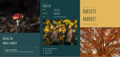 Harvest market and autumn half-term