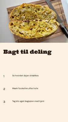 Side 2 af Bagt til deling · Ternet køkken