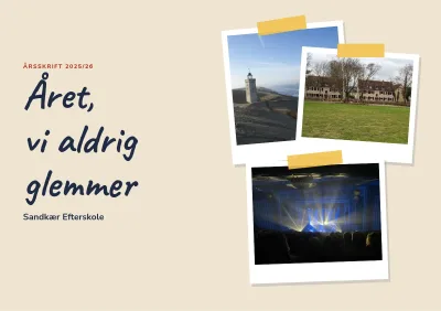 Årsskrift for efterskole – 64 sider