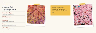 Σελίδες 46–47 του Yearbook for a boarding school – 64 pages
