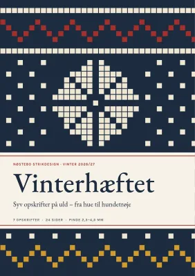 Opskriftshæfte for strikdesigner – 24 sider