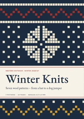 Pattern booklet for a knitwear designer – 24 pages