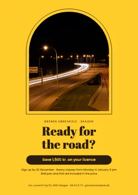 Driving school — licence offer
