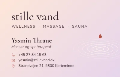 Stille vand