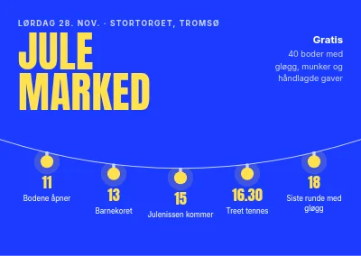 Julemarked — dagens program