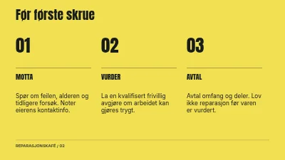 Side 2 av Ta fra hverandre. Forstå. Behold.