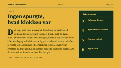 Side 2 af Sommerferiefotos — familiens egen avis