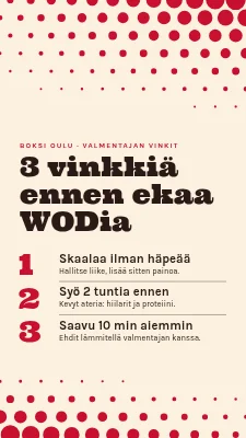 Koulutuslaatikko — kolme hyvää vinkkiä