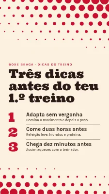 Caixa de formação — três boas dicas
