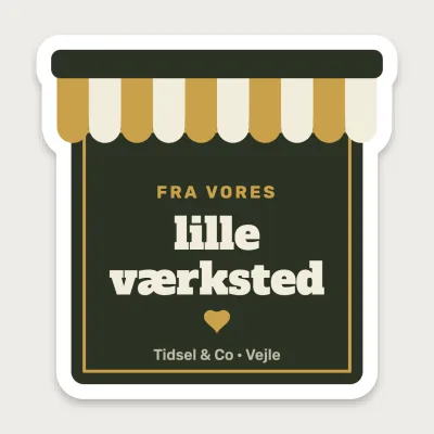 Fra vores lille værksted