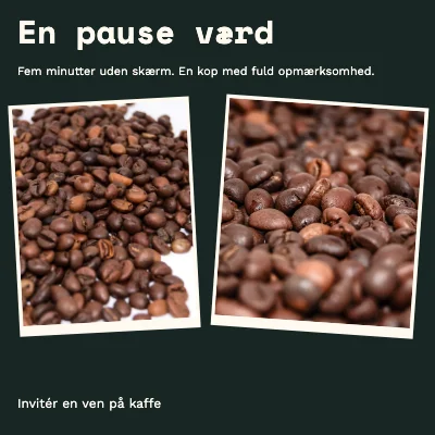 En pause værd · Tre billeder