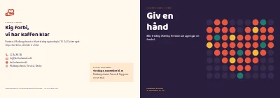 Omslag af Hvervebrochure for frivilligforening – 12 sider