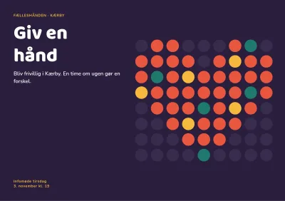 Hvervebrochure for frivilligforening – 12 sider