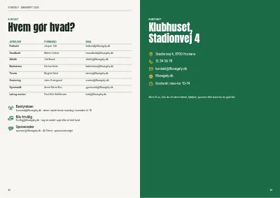 Side 90–91 af Årsskrift for idrætsforening – 96 sider