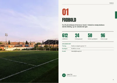 Side 12–13 af Årsskrift for idrætsforening – 96 sider