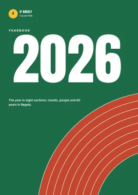 Yearbook for a sports club – 96 pages