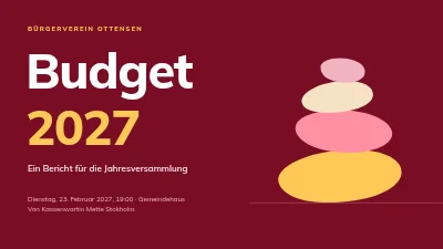 Seite 1 von Budgetprüfung — Anwohnerverein
