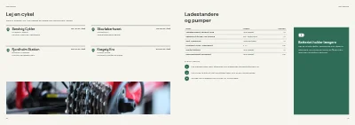 Side 26–27 af Cykelruteguide for turistregion – 32 sider