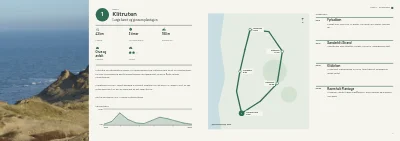Side 6–7 af Cykelruteguide for turistregion – 32 sider