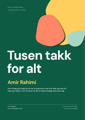 Frivillighetspris — takk