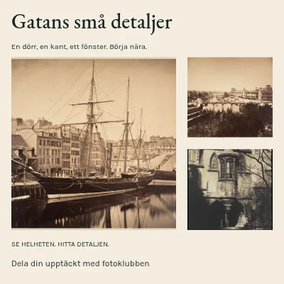 Gatans små detaljer · Arkivram