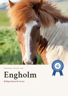 Brochure for a riding school and livery – 12 pages