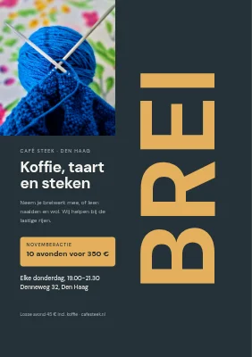 Breicafé — stempelkaart