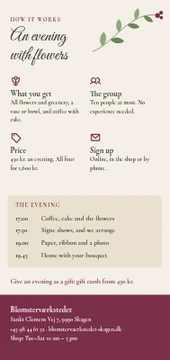 Page 2 of Flower arranging classes in Skagen
