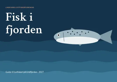Guide til lystfiskeri i fjorden – 20 sider