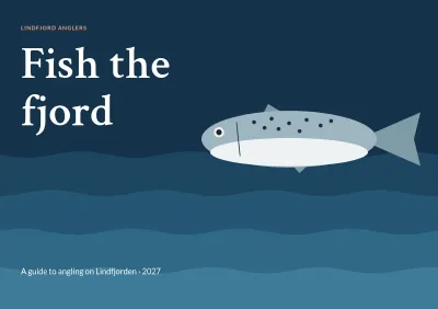 Guide to angling in the fjord – 20 pages