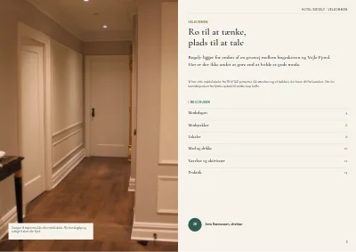 Side 2–3 af Mødepakker for konferencehotel – 16 sider