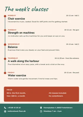 Page 2 of Exercise for over-60s in Frederikshavn