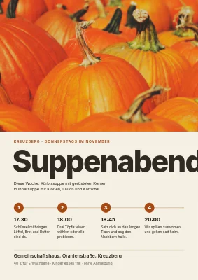 Suppenabend — Essen für die Gemeinschaft