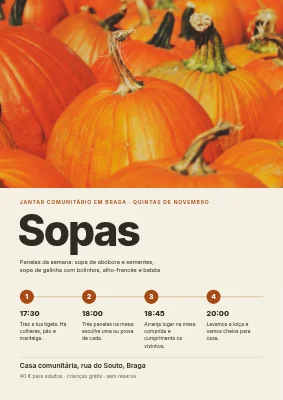 Noite de sopa — jantar comunitário