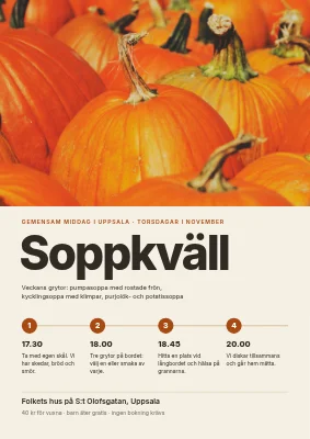 Soppkväll — gemensam middag