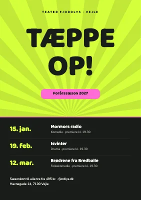 Teater — forårssæson