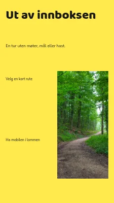 Ut av innboksen · grafisk feltguide